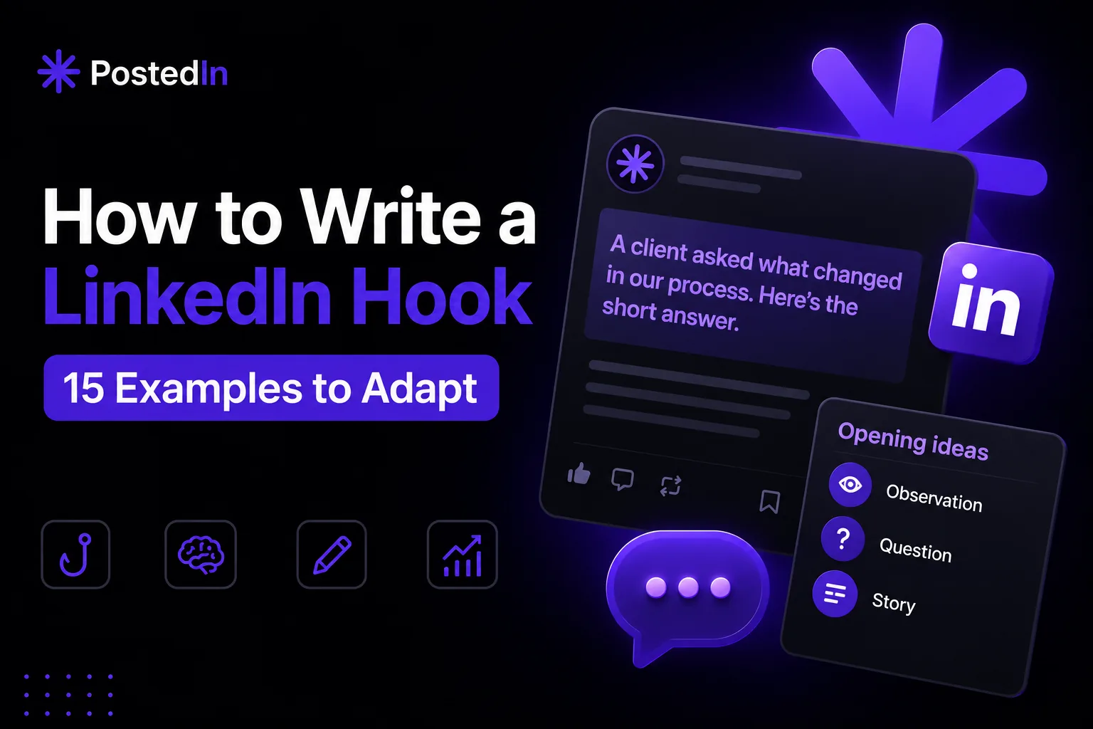 How to Write a LinkedIn Hook That Stops the Scroll (With 15 Examples)