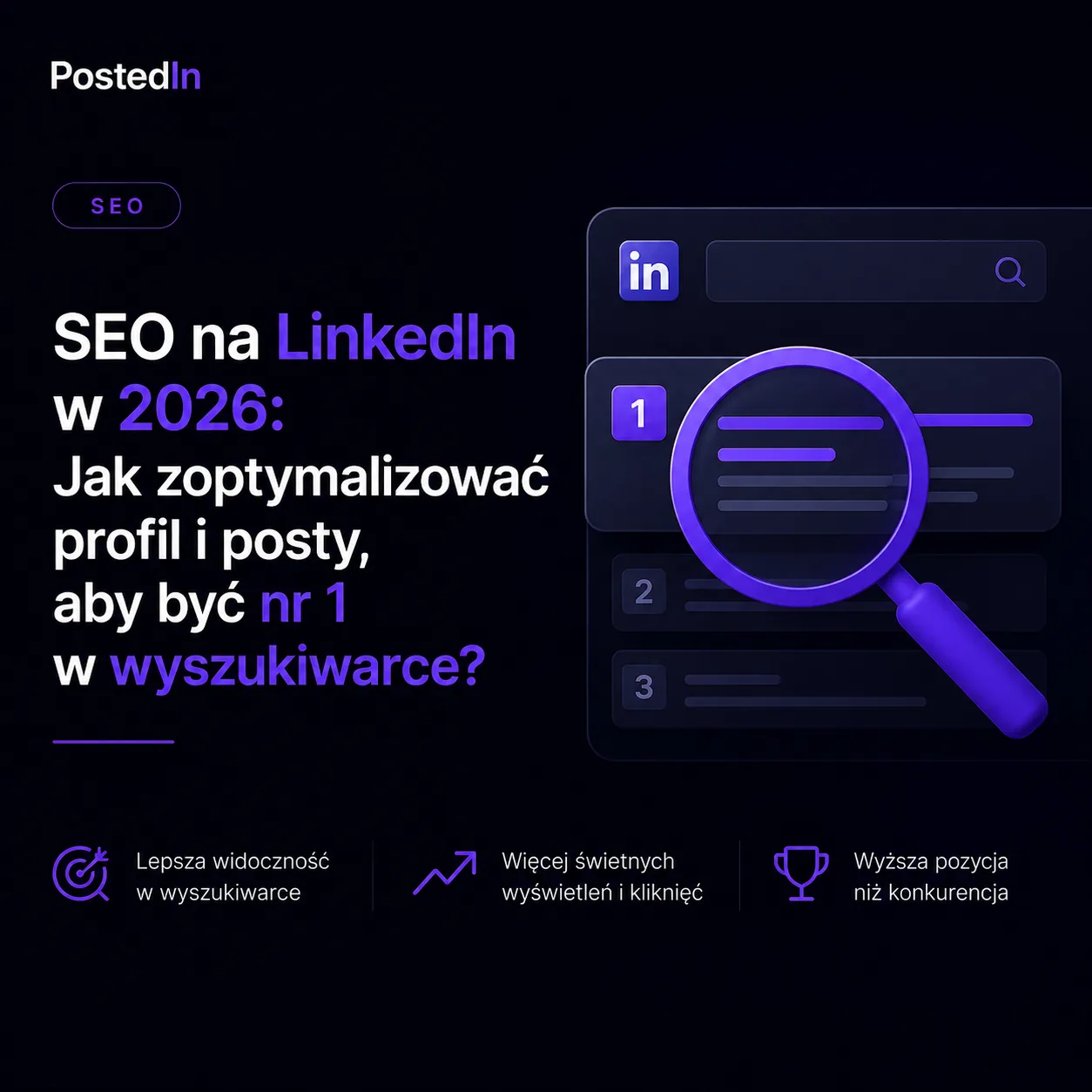 SEO na LinkedIn w 2026: Jak zoptymalizować profil i posty, aby być nr 1 w wyszukiwarce?
