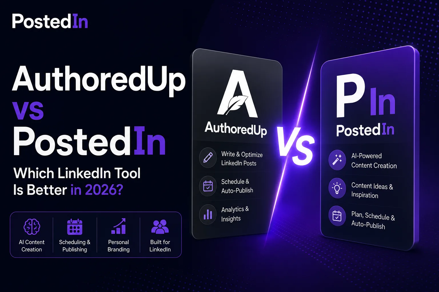 AuthoredUp vs PostedIn: Which LinkedIn Tool Is Better in 2026?
