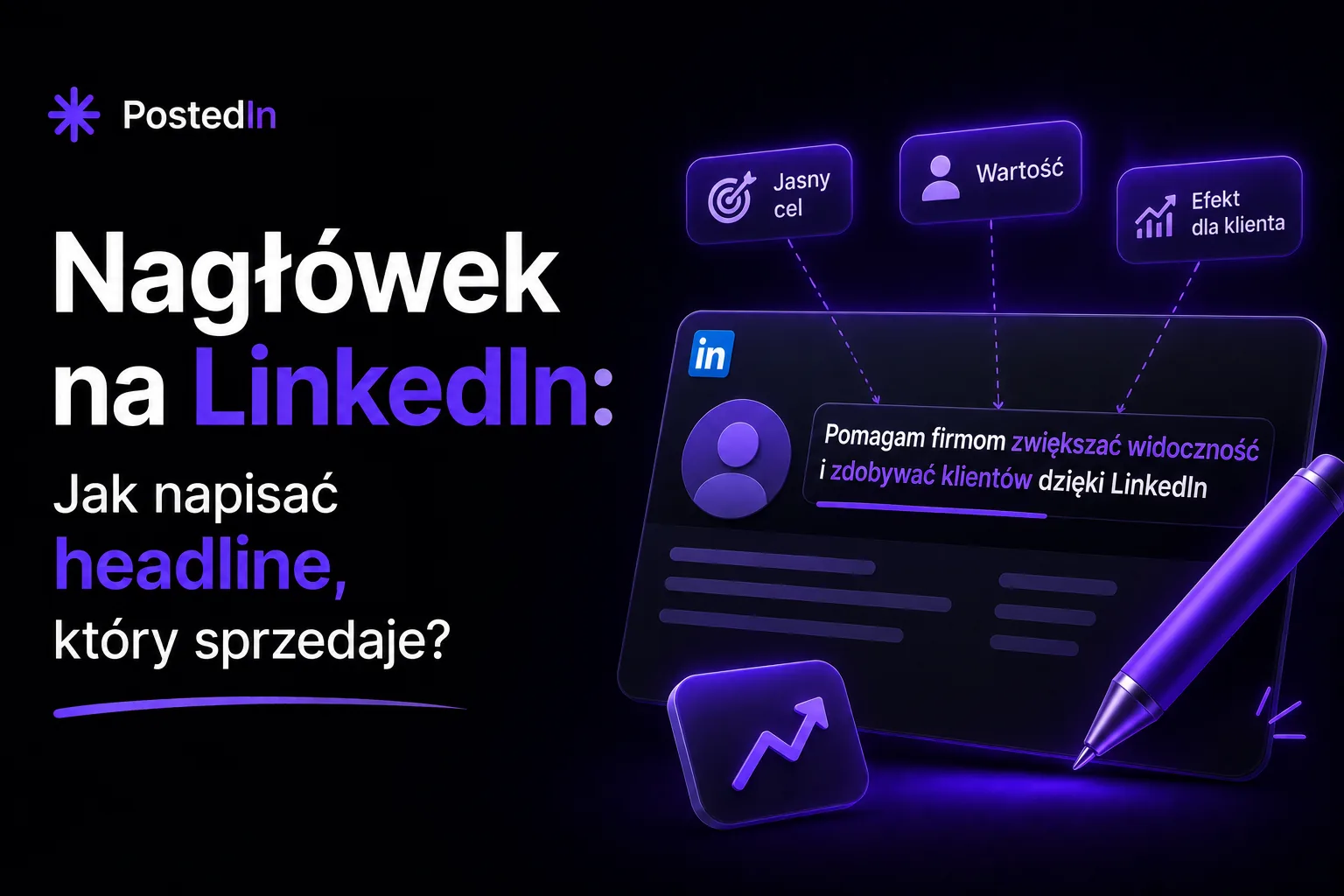Nagłówek na LinkedIn: Jak napisać headline, który sprzedaje?
